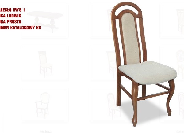 krzesło irys 1 k8