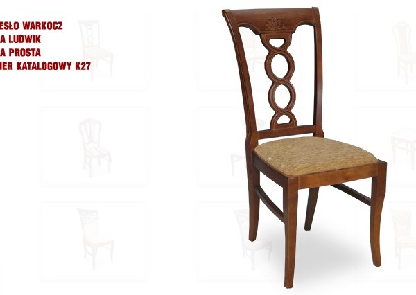 krzesło warkocz k27